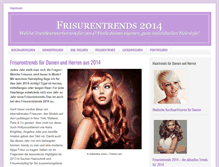 Tablet Screenshot of frisurentrends.com